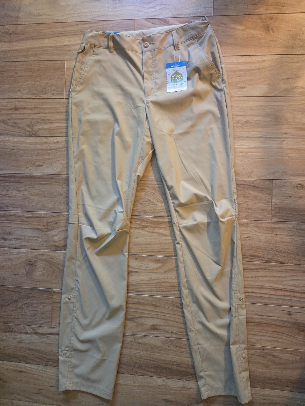 Columbia Women’s Leslie Falls Pants Size 8 Long Hiking Trail Outdoor NWT - Picture 2 of 11
